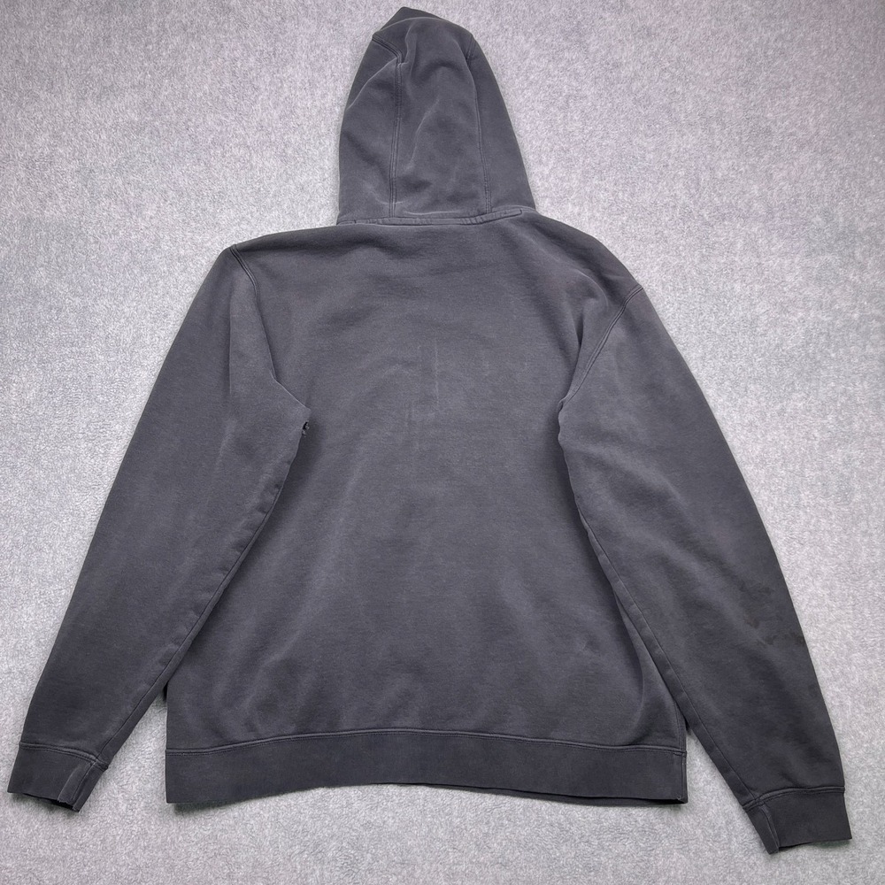 Nike Hoodie Mens XL Black Pullover Sweatshirt Faded Logo Drawstring Active - Picture 6 of 12